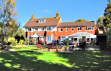 Exterior image of The Red House care home in Ashtead