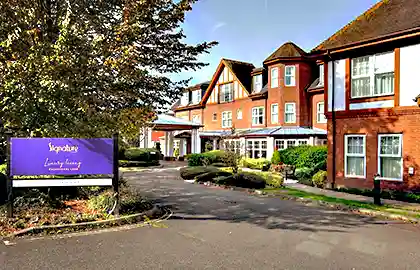 Exterior view of Signature at Banstead care home in Banstead