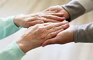Exterior image of Charing Court care home in Charing