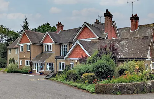 Exterior view of Belle Vue Country House care home in Warninglid, Haywards Heath