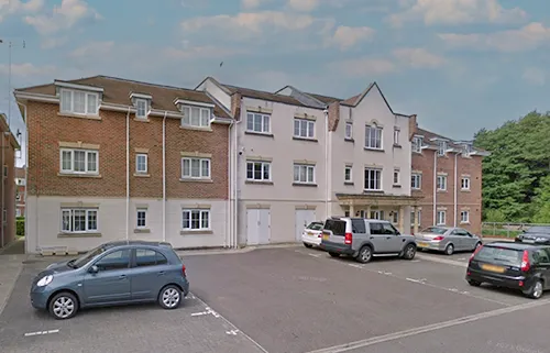 Exterior view of Hillside Lodge care home in Pulborough